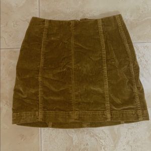 Target Corduroy Mini Skirt